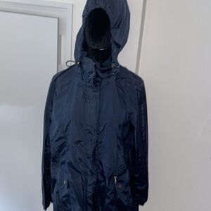 Cole Haan Navy Blue Packable Jacket Size XL